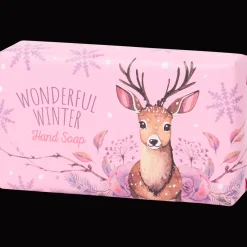 Action Pain de savon de Noël dans emballage cadeau* Soins Corporels