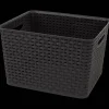 Action Panier aspect rotin* Accessoires Pour La Maison