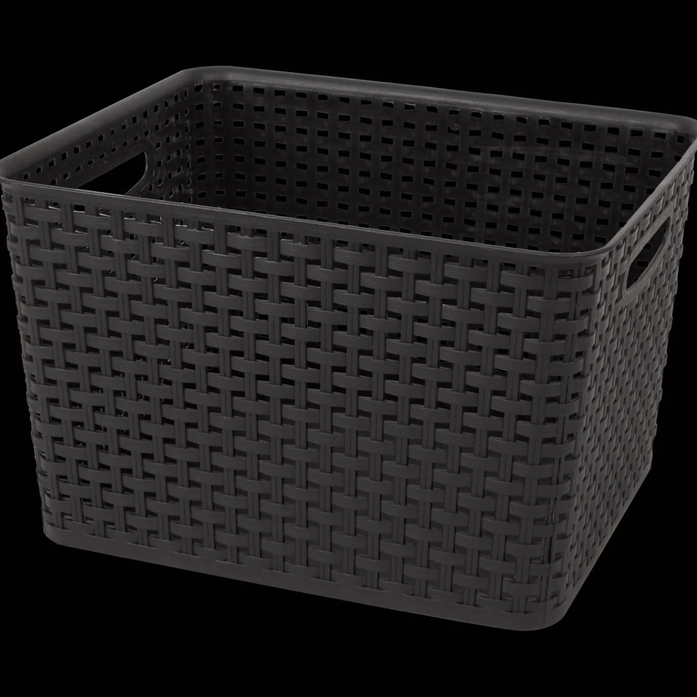 Action Panier aspect rotin* Accessoires Pour La Maison