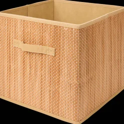 Action Panier de rangement en bambou* Accessoires Pour La Maison