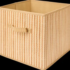 Action Panier de rangement en bambou* Accessoires Pour La Maison