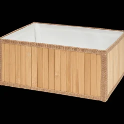 Action Panier en bambou* Accessoires Pour La Maison