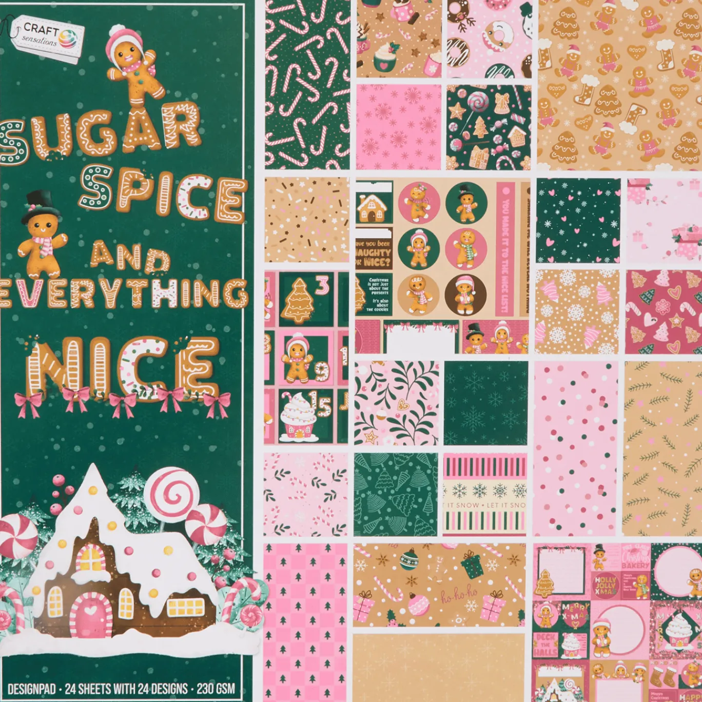 Action Papier créatif de Noël Craft Sensations* Cartes