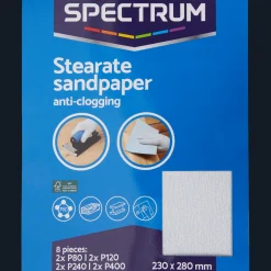 Spectrum Papier de verre* Outils