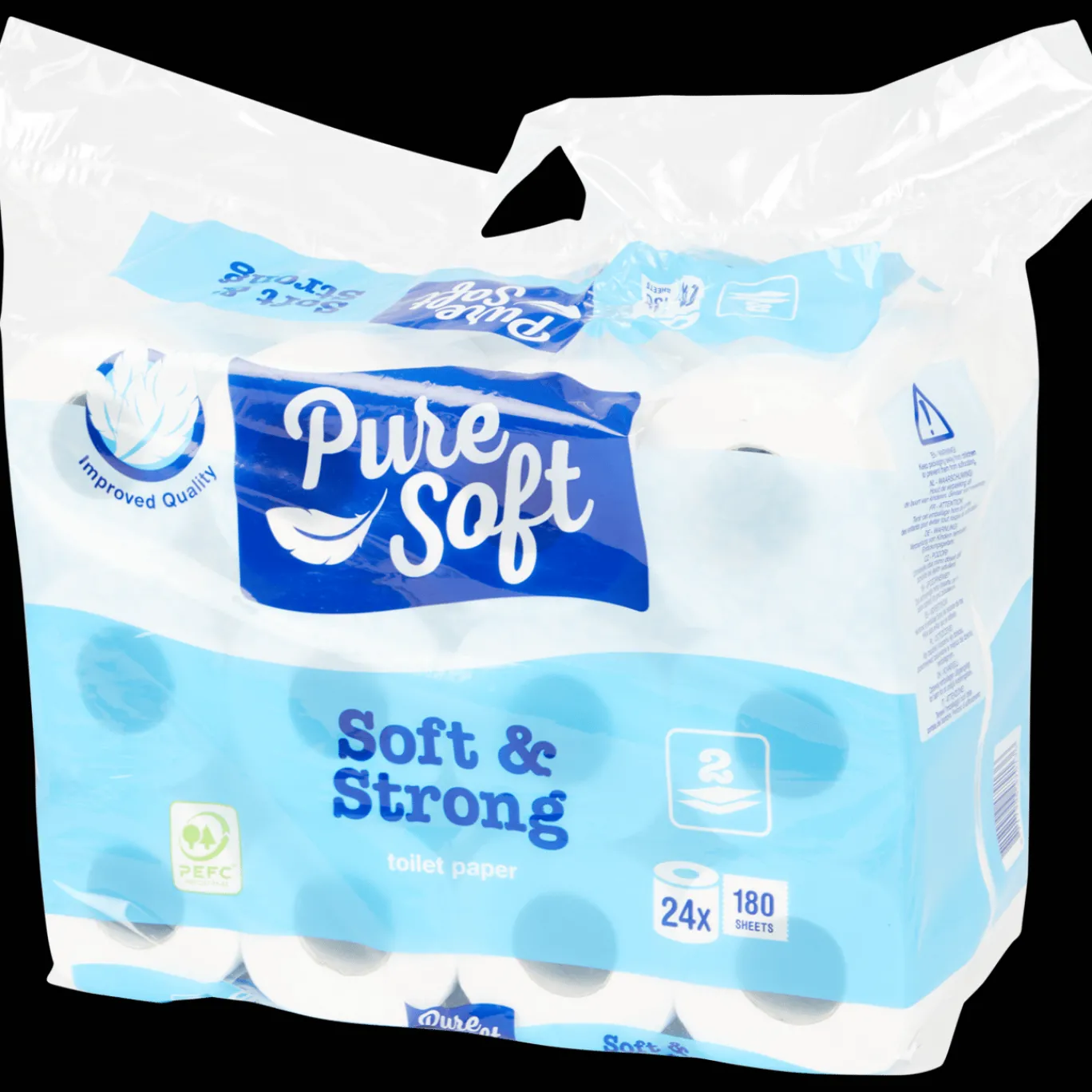 Pure Soft Papier toilette Doux & Résistant* Papier Toilette Et Essuie-Tout
