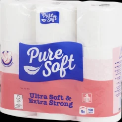 Pure Soft Papier toilette Ultra Doux & Ultra Résistant* Papier Toilette Et Essuie-Tout