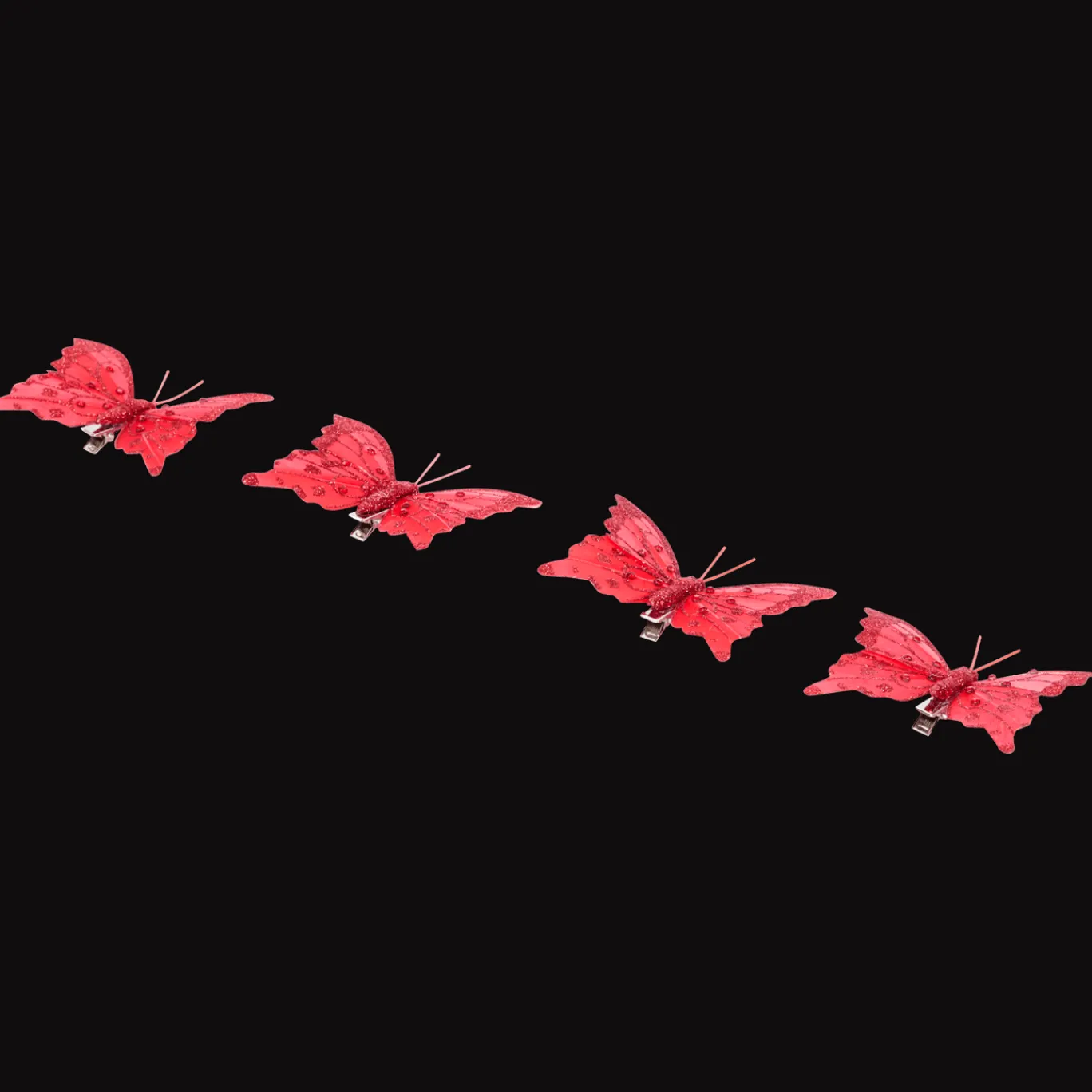 Action Papillons avec clip* Décoration Saisonnière