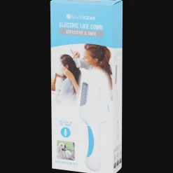 Action Peigne électrique anti-poux Silvergear* Anti-Moustiques|Lutte Antiparasitaire