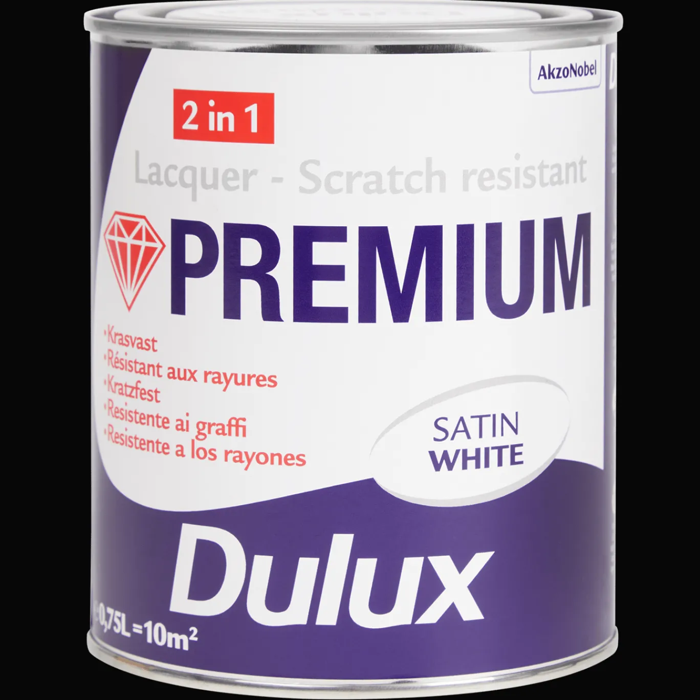 Dulux Peinture acrylique Satin White* Peinture
