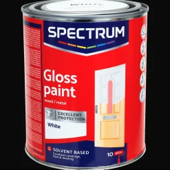 Spectrum Peinture alkyde haute brillance Blanc* Peinture