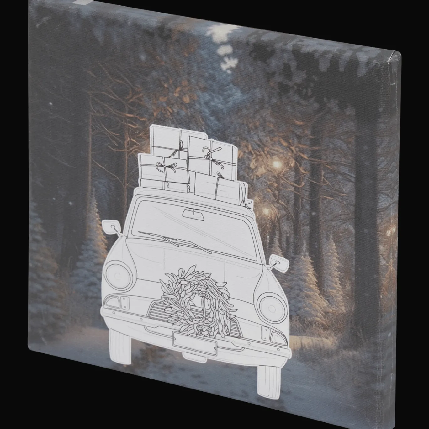 Action Peinture diamant de Noël* Bricolage