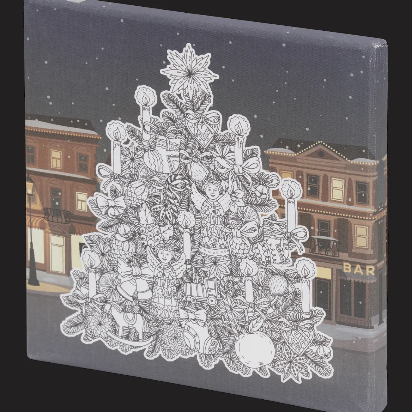 Action Peinture diamant de Noël* Bricolage