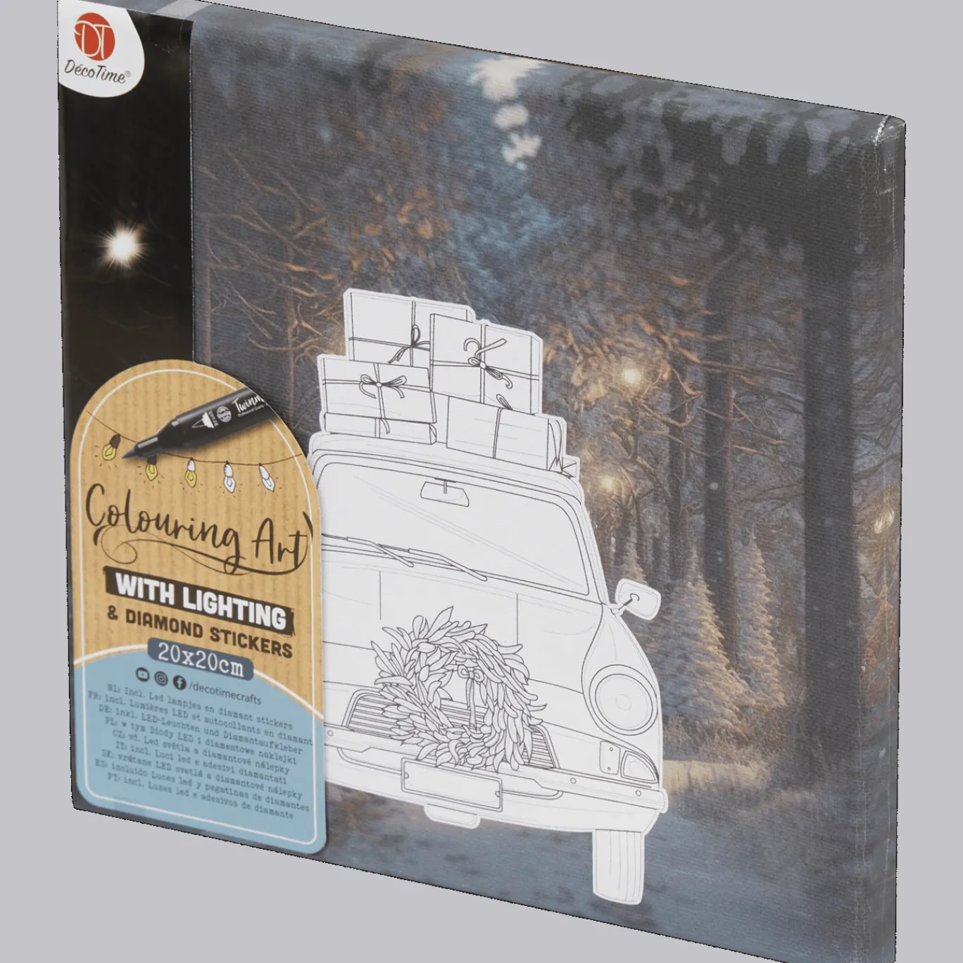 Action Peinture diamant de Noël* Bricolage