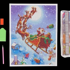 Action Peinture diamant de Noël Avec* Bricolage