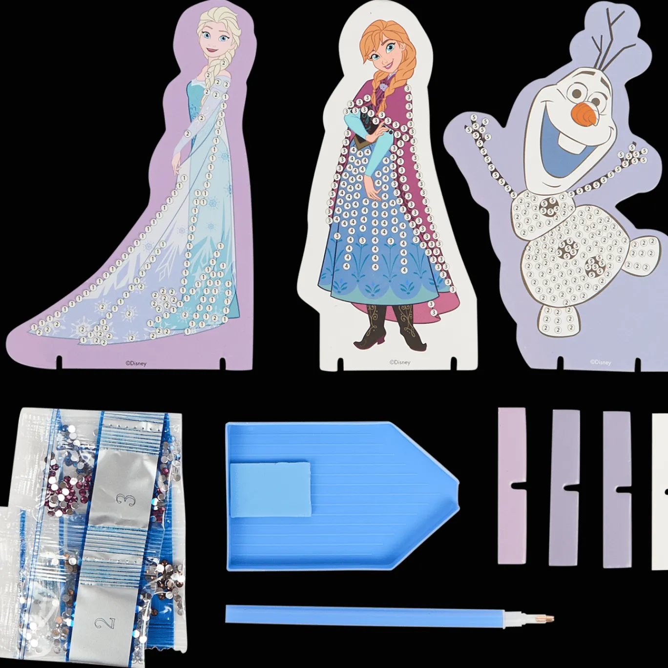 Action Peinture diamant personnages* Bricolage