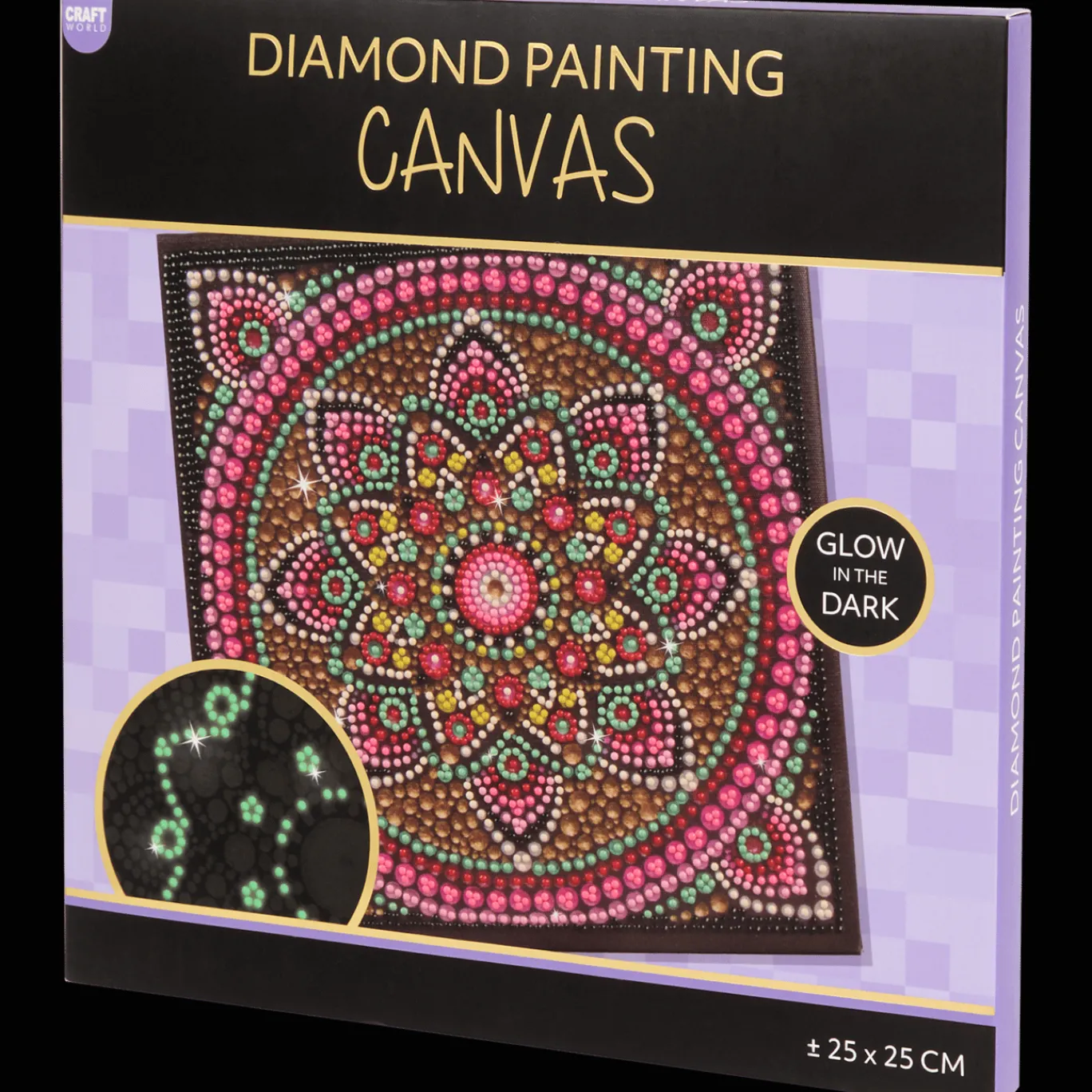 Action Peinture diamant phosphorescente* Bricolage