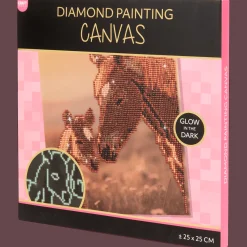 Action Peinture diamant phosphorescente* Bricolage