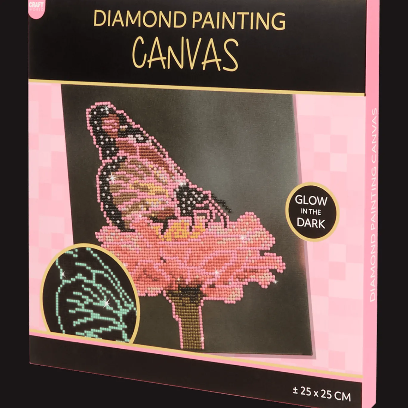 Action Peinture diamant phosphorescente* Bricolage