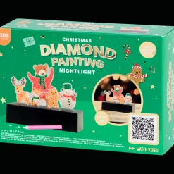 Action Peinture diamant veilleuse de Noël Kids Kingdom* Bricolage