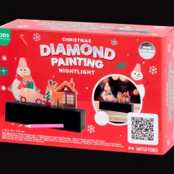 Action Peinture diamant veilleuse de Noël Kids Kingdom* Bricolage