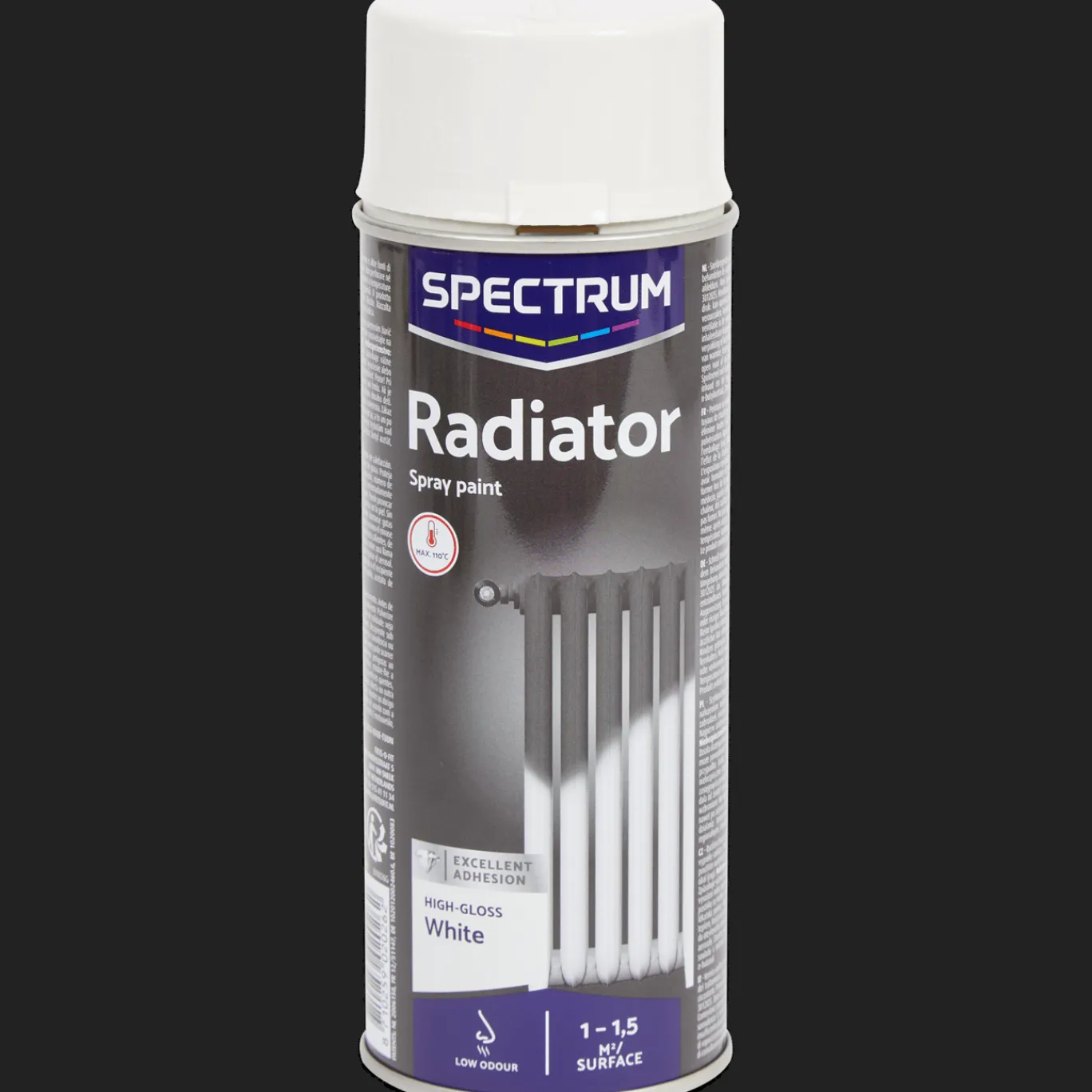 Spectrum Peinture en aérosol pour radiateur Blanc* Peinture