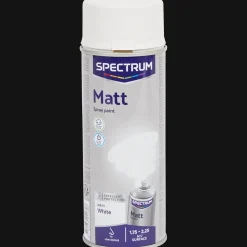 Spectrum Peinture en aérosol Blanc mat* Peinture