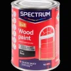 Spectrum Peinture laque satinée pour bois 2-en-1 Noir* Peinture