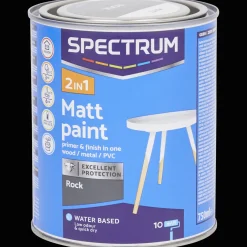 Spectrum Peinture mate 2-en-1 Rock* Peinture