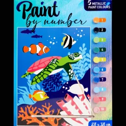 Action Peinture par numéro Avec* Bricolage