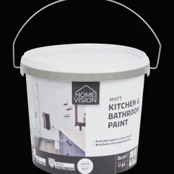 Action Peinture pour salle de bain et cuisine Home Vision Blanc mat* Peinture