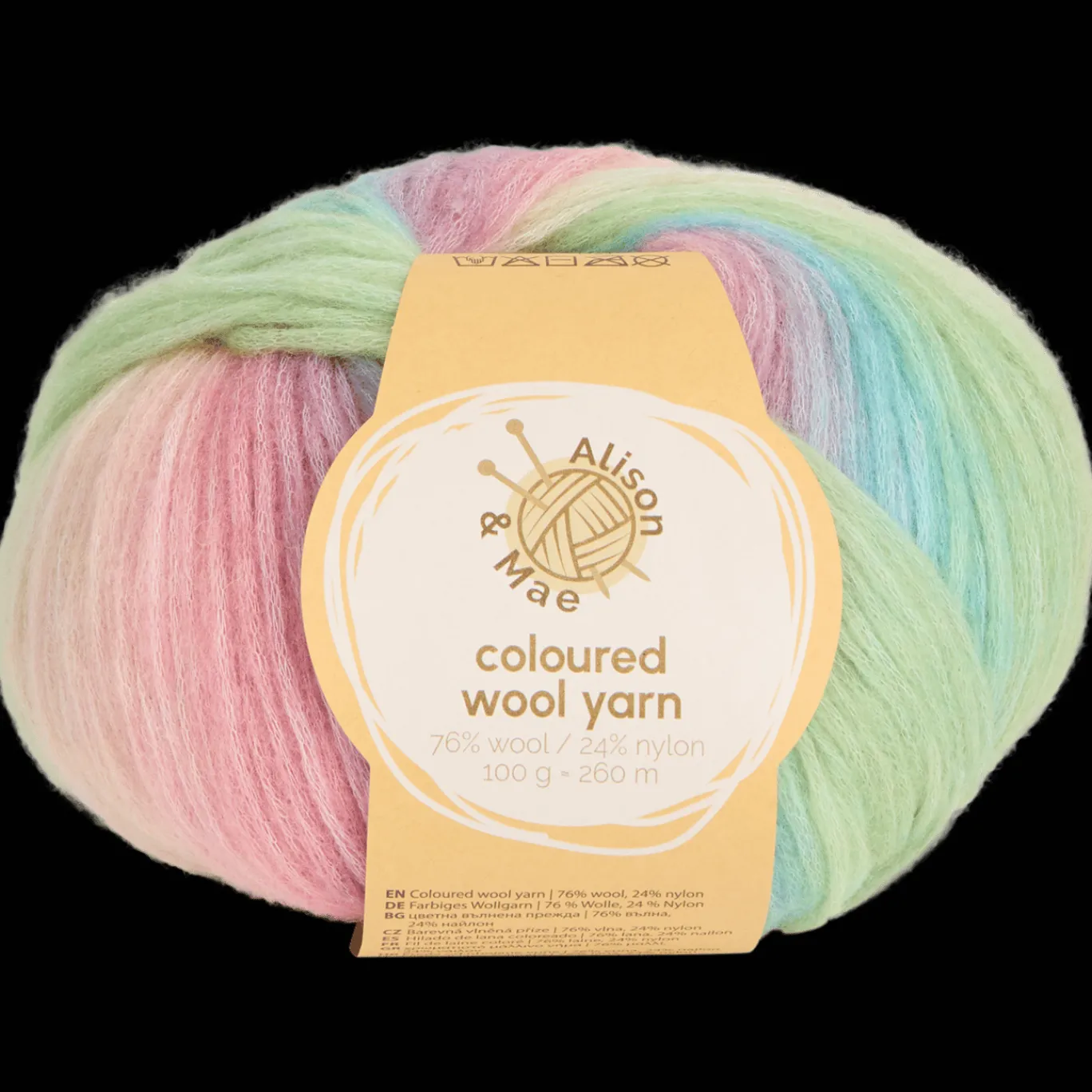 Alison & Mae Pelote de laine colorée* Crocheter Et Tricoter