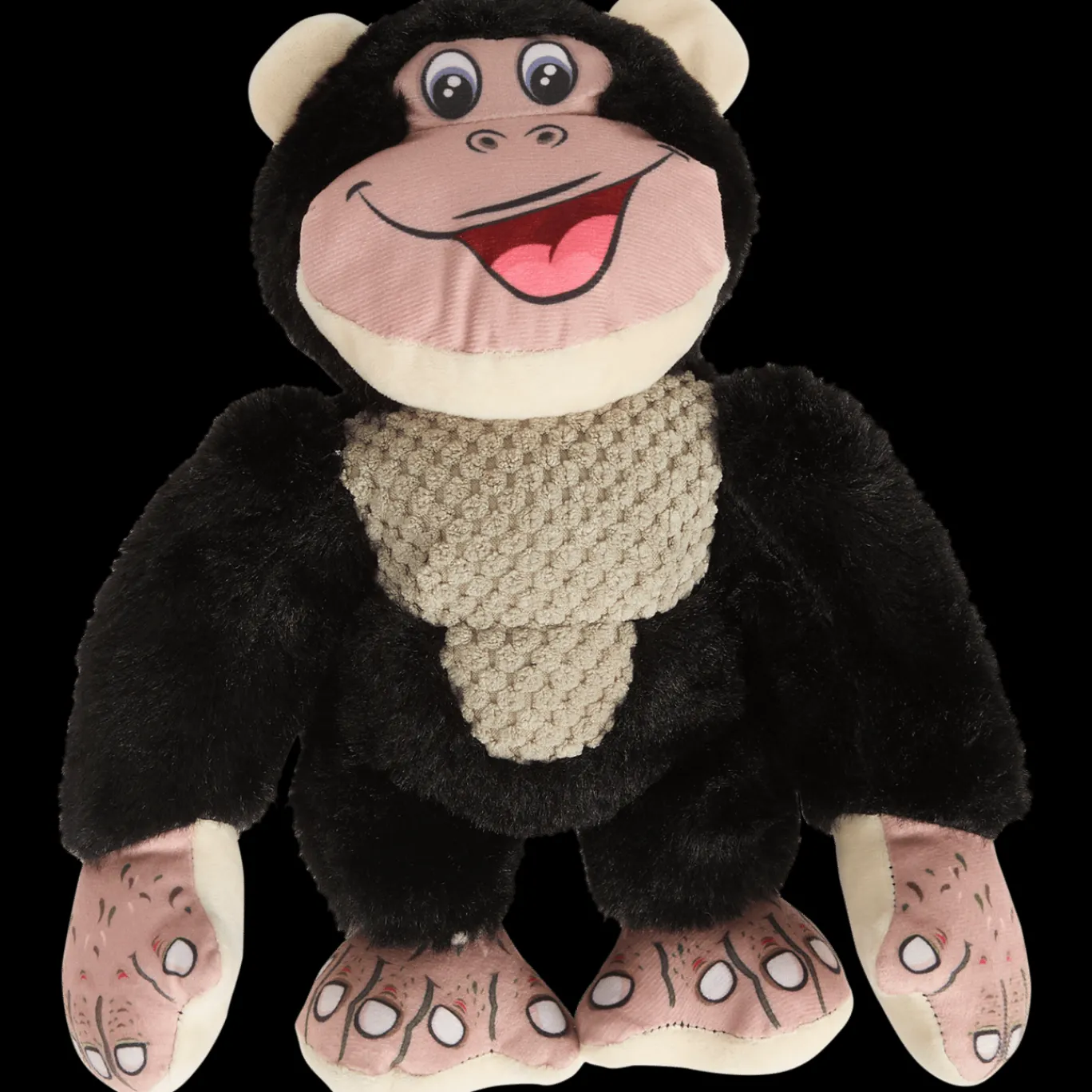 Action Peluche gorille pour chien* Jouets