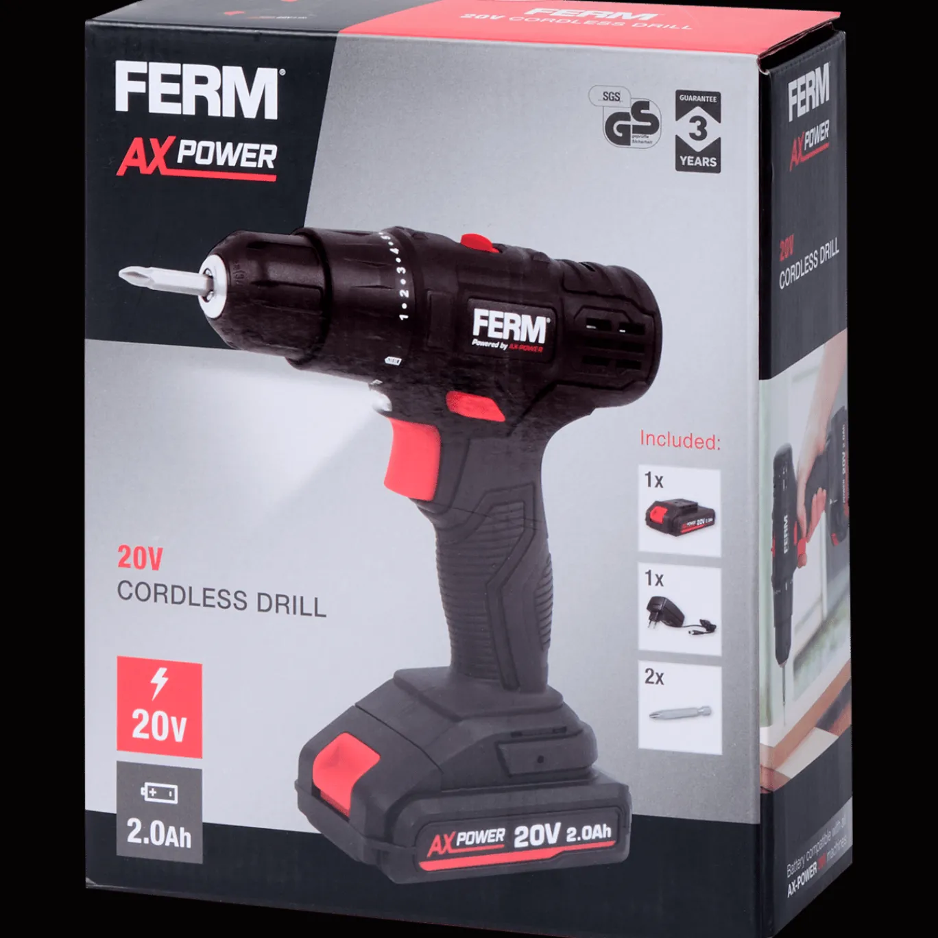 FERM Perceuse sans-fil* Outils