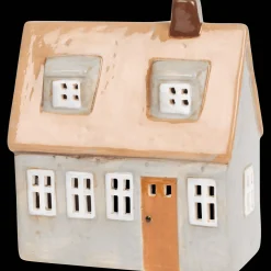 Action Petite maison en céramique Home Accents* Décoration Saisonnière