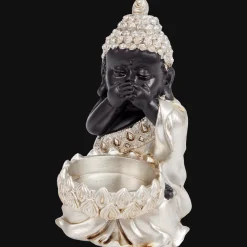 Action Photophore en forme de Bouddha* Accessoires Pour La Maison
