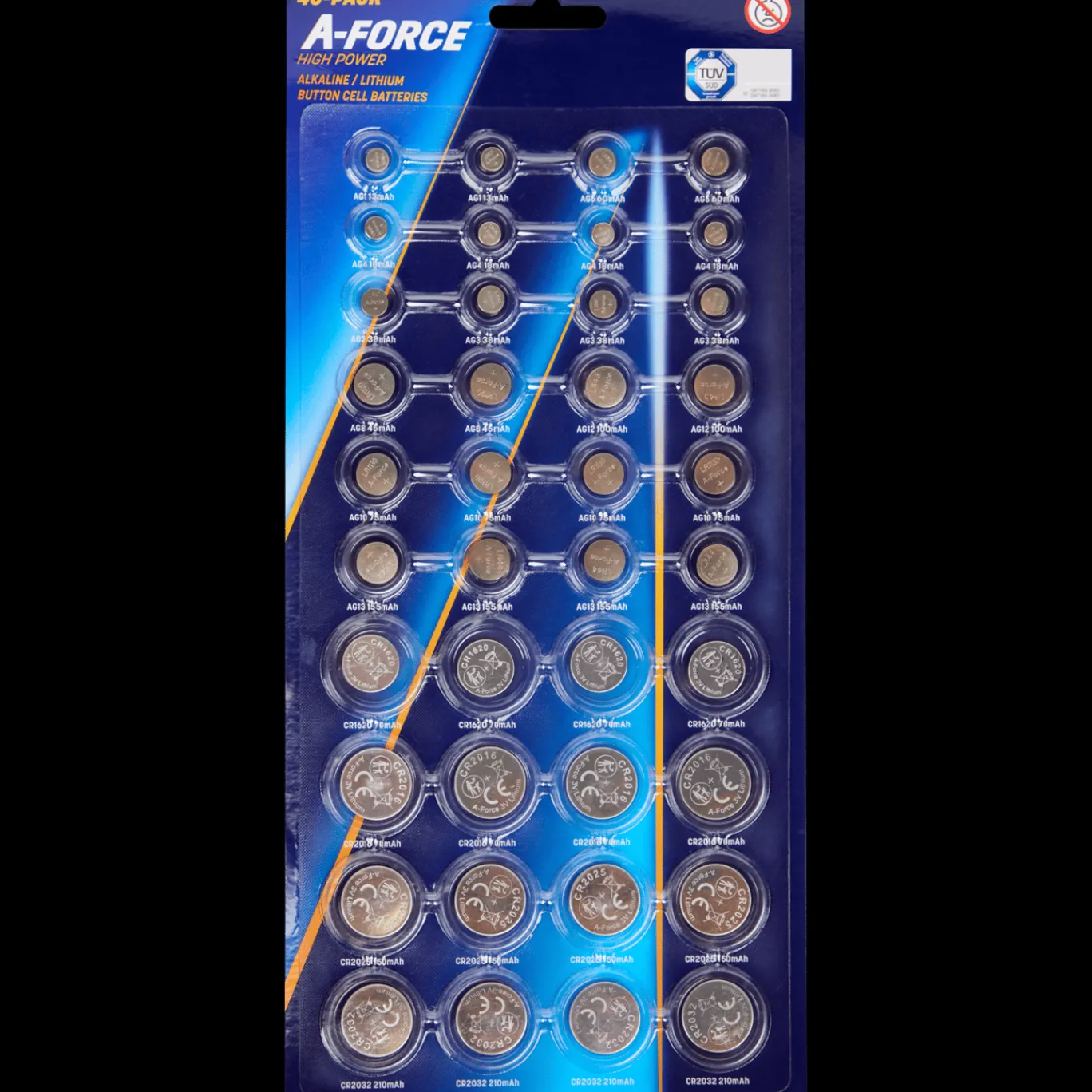 A-Force Piles boutons* Piles
