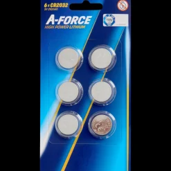 A-Force Piles boutons CR2032* Piles