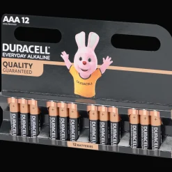 Duracell Piles Everyday Alkaline AAA* Piles