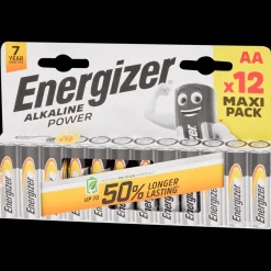 Energizer Piles Alkaline Power AA* Piles