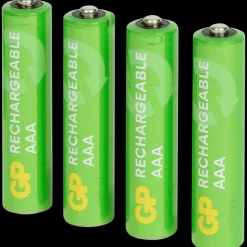 GP Piles rechargeables AAA* Piles