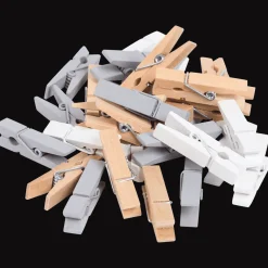 Action Pinces ou boutons en bois Hobby Flora* Bricolage