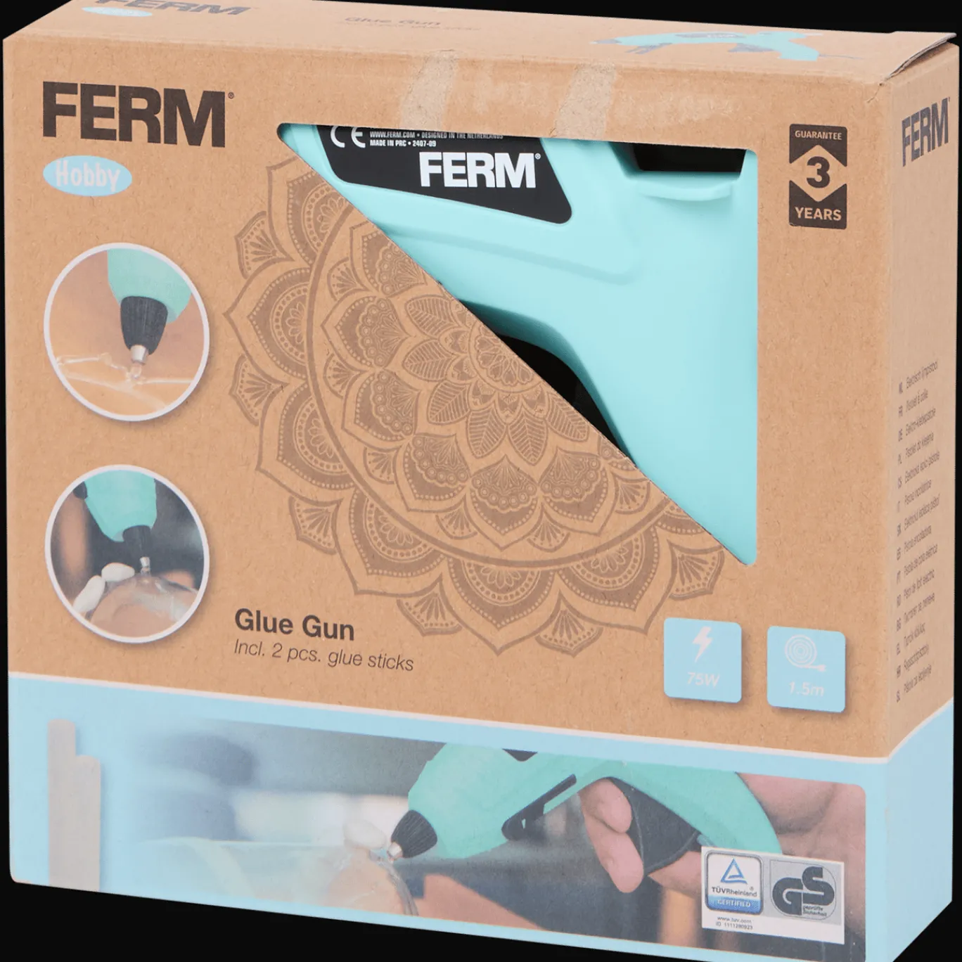 FERM Pistolet à colle* Bricolage