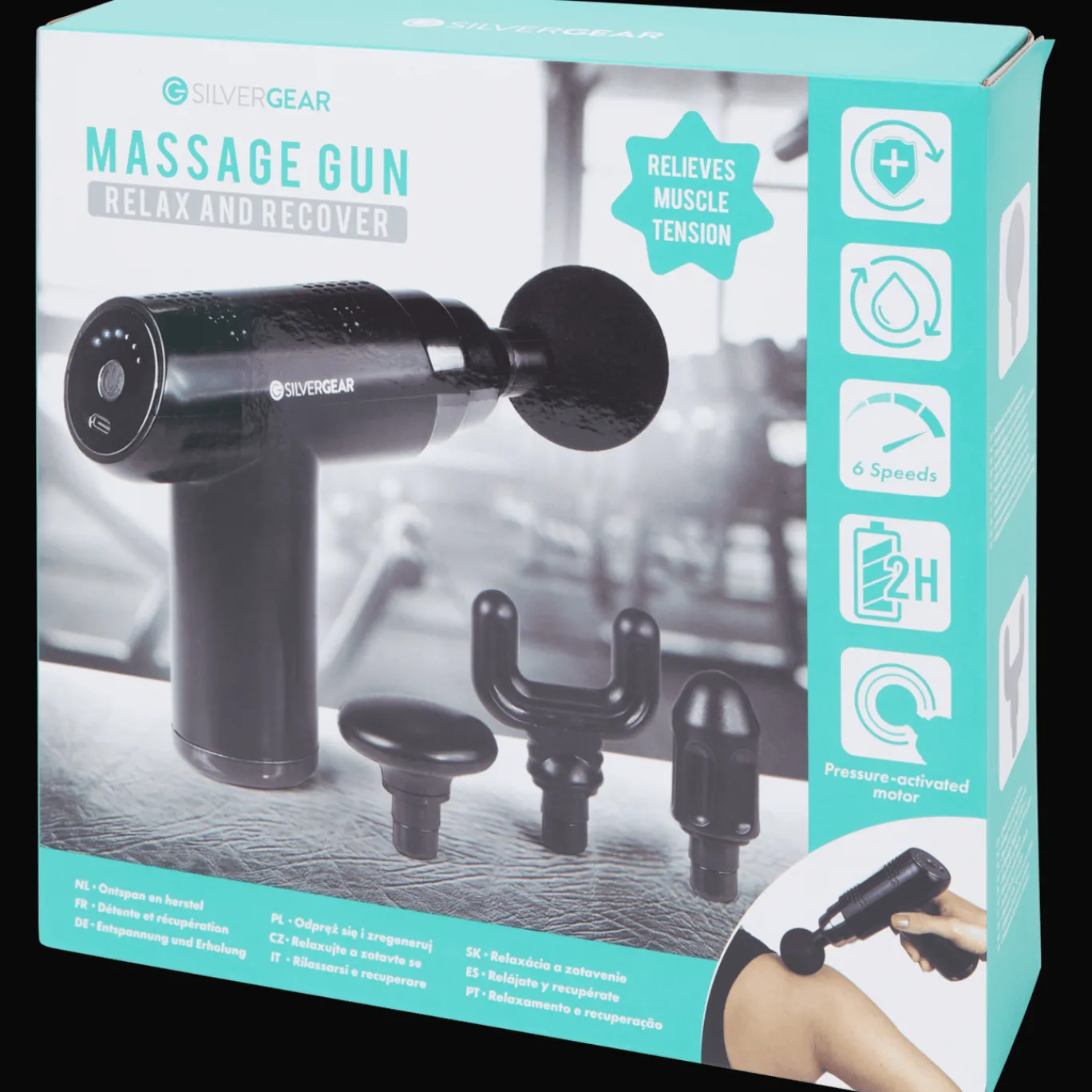 Action Pistolet de massage Silvergear* Soins Corporels
