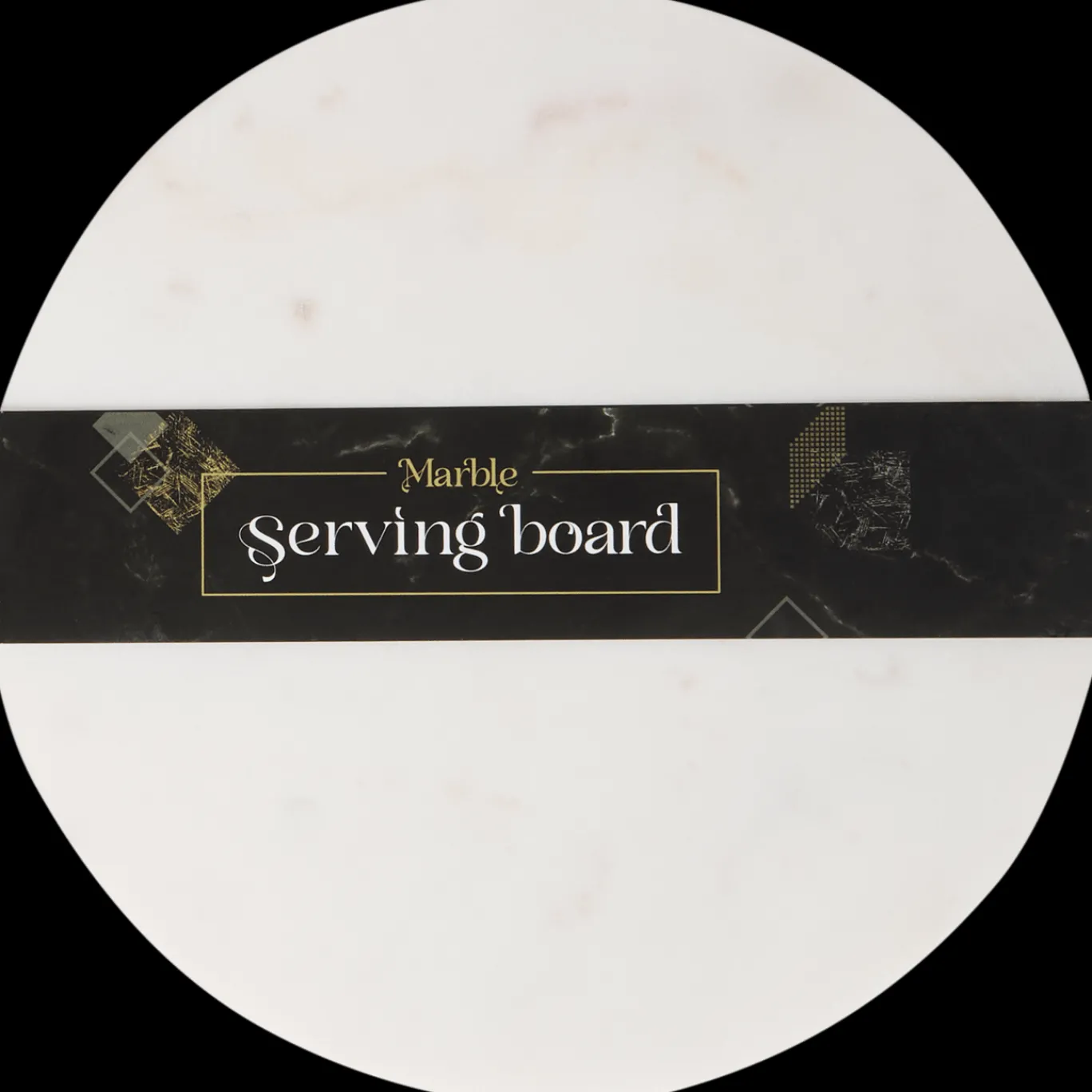 Action Planche de service en marbre* Plateaux