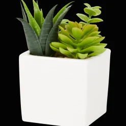 Action Plante grasse artificielle en pot* Plantes Et Fleurs Artificielles