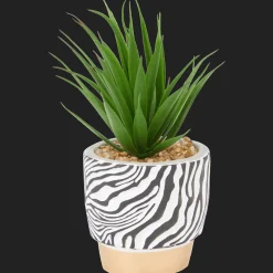 Action Plante grasse artificielle en pot* Plantes Et Fleurs Artificielles