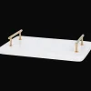 Action Plateau de service aspect marbre* Plateaux
