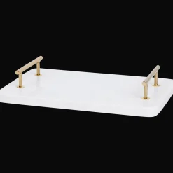 Action Plateau de service aspect marbre* Plateaux