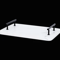 Action Plateau de service aspect marbre* Plateaux
