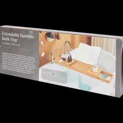 Action Plateau en bambou pour baignoire* Accessoires Pour La Maison